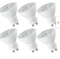 6PCS 6.5W Dimmable LED MR16 GU10 Base Bulb
