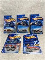 Lot of 5 Brand New Hot Wheels