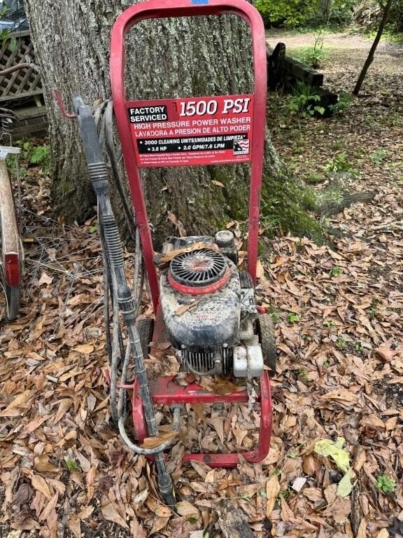 1500 Psi Power Washer
