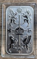One Ounce Silver Bar: Royal Mint