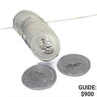 2015 Canada 1/2oz Silver $2 Roll (20 Coins)