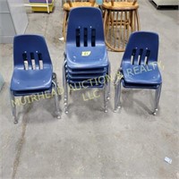 (9) YOUTH STACKING CHAIRS