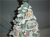 Precious Moment Holiday Village Christmas Tree