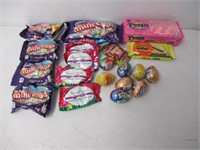 "As Is" Lot Of 20 Assorted Chocolate And Candy