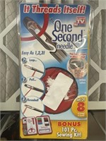 One Second Needle + 101 pc Sewing Kit