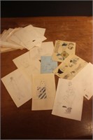 Vintage Drawings and Sketches