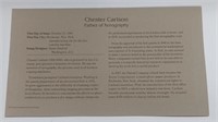 FDOI Gold Replica Stamp - Chester Carlson