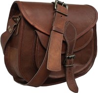 NEW - 11 inch Leather Crossbody Purses Bags for