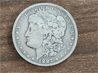 1897 O Morgan Dollar