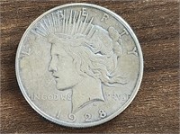 1928 S Peace Dollar