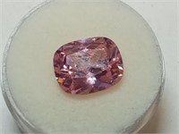OF) 5.3 carat pink gemstone