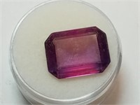 OF) 11.14 carat purple/pink gemstone