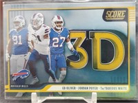 Oliver/Poyer/White 2020 Score 3D Gold