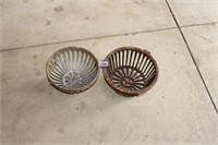 Pair of Metal Drain Covers