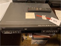 DVD AND VHS PLAYER