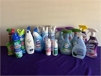 Febreze, Lysol, Scrubbing Bubbles + Cleaning