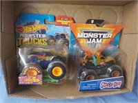 2 Monster truck Hot Wheels NIB
