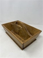 Contemporary Curly Maple Utensil Carrier
