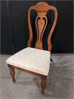 SUMTER CABINET CO SOLID CHERRY TRADITIONAL CHAIR