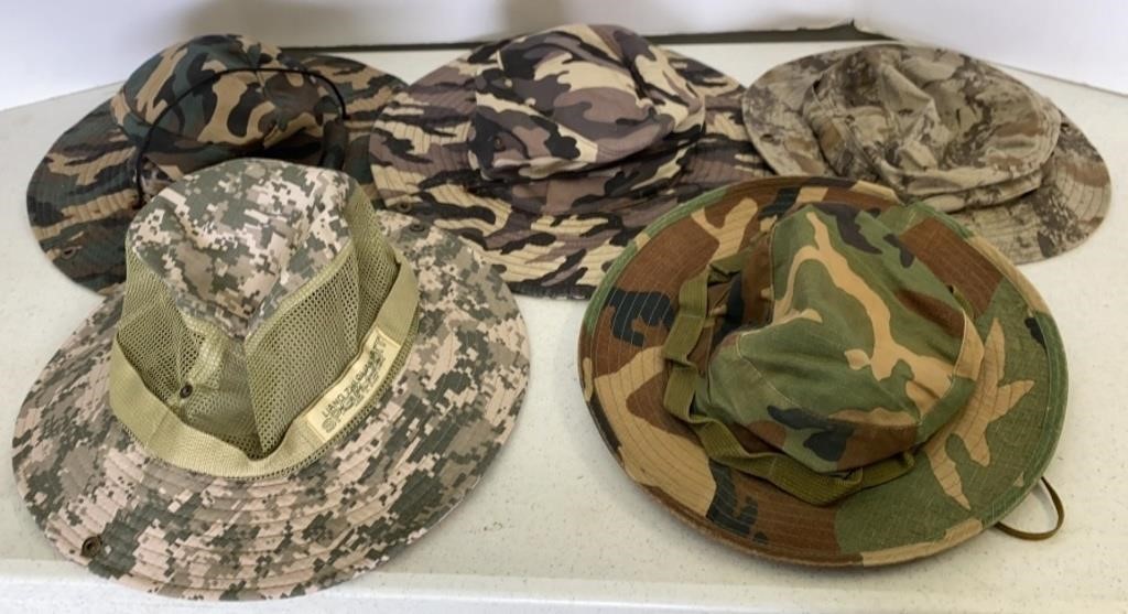 Camouflage Bucket Hats