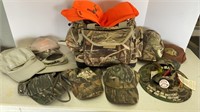 Camouflage Cooler & Hats