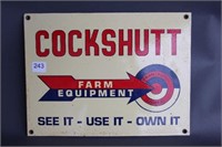 COCKSHUTT FARM EQUIPMENT SSP SIGN- 12" X 9" -