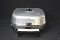 Vintage Hoover Electric Frying Pan SS