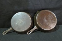 (2X) WAGNER WARE CAST IRON SKILLETS