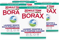 4pk 20 Mule Team All Natural Borax  65 Ounce