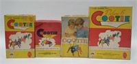 Lot of 4 Vintage Cootie Games