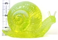 Fenton vaseline opalescent snail