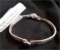 Beautiful 7.5 inch spoon handle bracelet and
