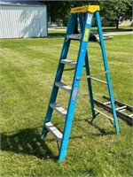 Werner 6 foot fiberglass stepladder