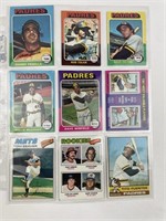 1975 & 1977 Topps Baseball Cards + 1975 Topps Mini