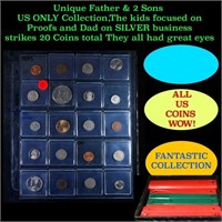 Unique Father & 2 Sons US ONLY Collection,The kids