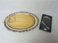 Cheese Board & Meat Carving Tray