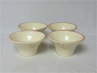 Set of 4 Coupe Cereal Bowls by Home