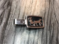 Stagecoach Tie Clip