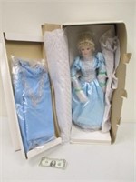 The Danbury Mint 24" Cinderella Doll in Box w/