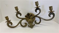 Metal candlestick holder