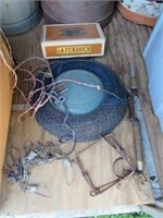 fishing items & trap