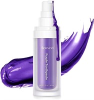 Scosvvi Purple Toothpaste for Teeth Whitening