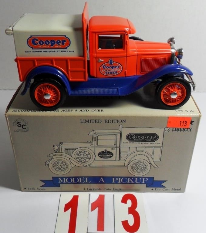 July 2024 Cooper Tire Trucks and Other Collectibles