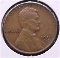 1911 D LINCOLN CENT XF