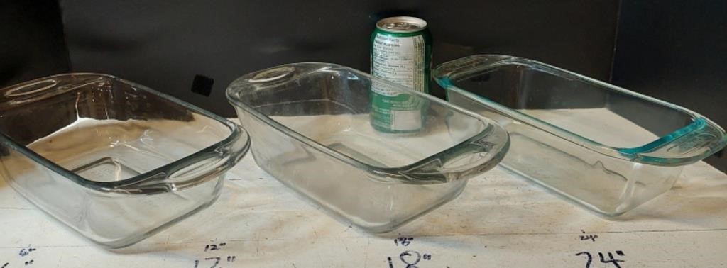 Pyrex/Anchor Hawking Loaf Pans