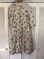 VINTAGE BUTTERFLY HOUSECOAT