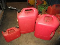 3 Gas Cans