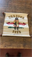 Trapper Beer Wall Hanging Banner 15x17