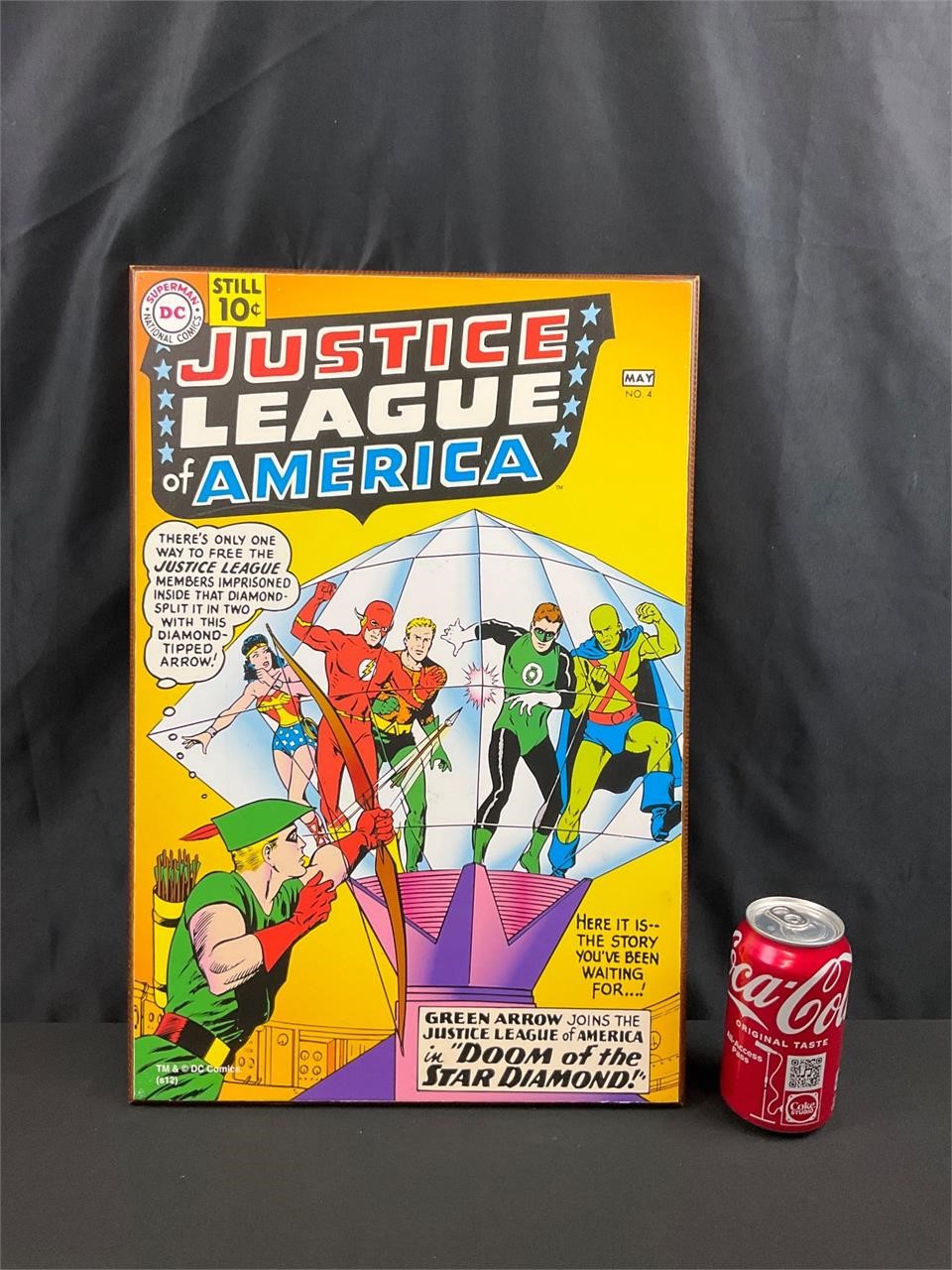 Justice League of America Wood wall Art