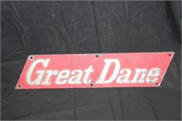 Vintage Great Dane Trucking Sign